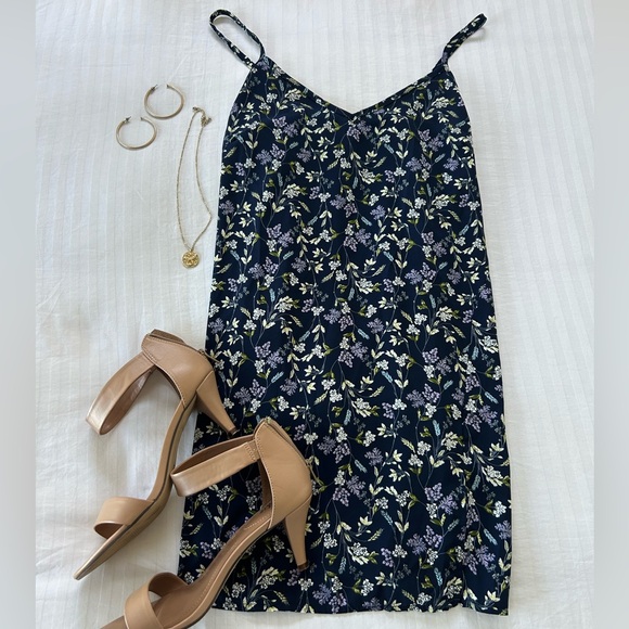 Blue Jasmine Mini Floral Dress - Picture 1 of 7
